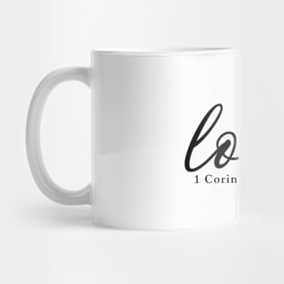 Love 1 Corinthians 13:4-7 Mug